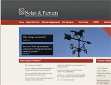 Tablet Screenshot of nolanca.ie